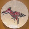 Roy ceramic Raven Plate